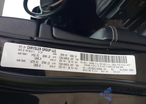 2014 Jeep Grand Cherokee Limited z USA, uszkodzony, nr VIN 1C4RJFBGXEC460080